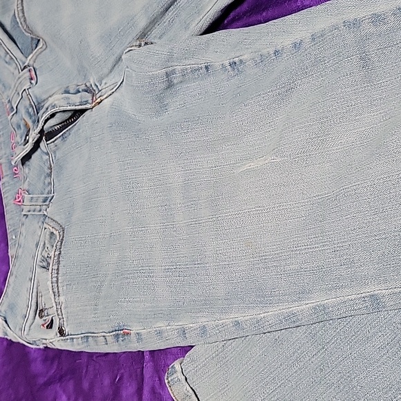 Ab jeans exotic embroidered bird and flowers - Picture 4 of 12